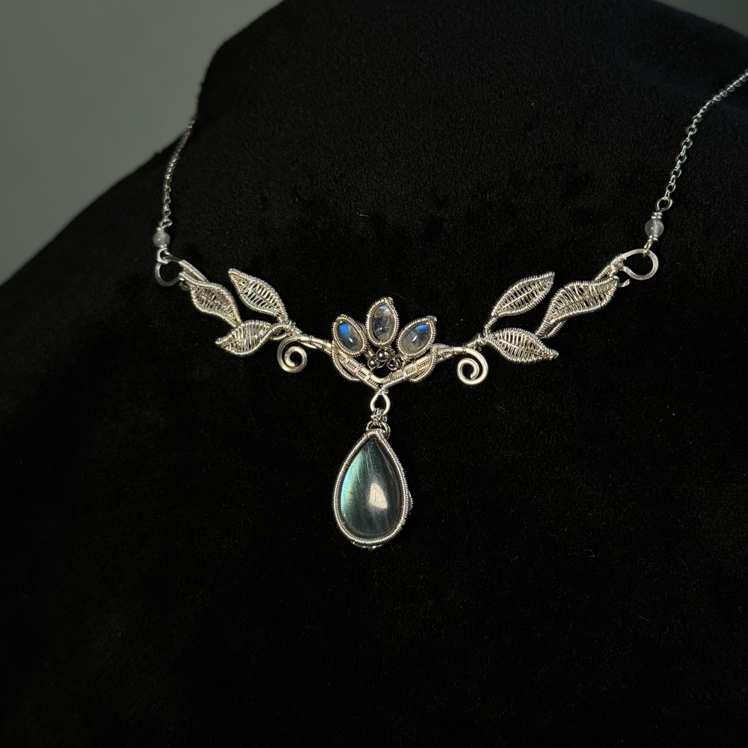 Handmade selling Labradorite Necklace