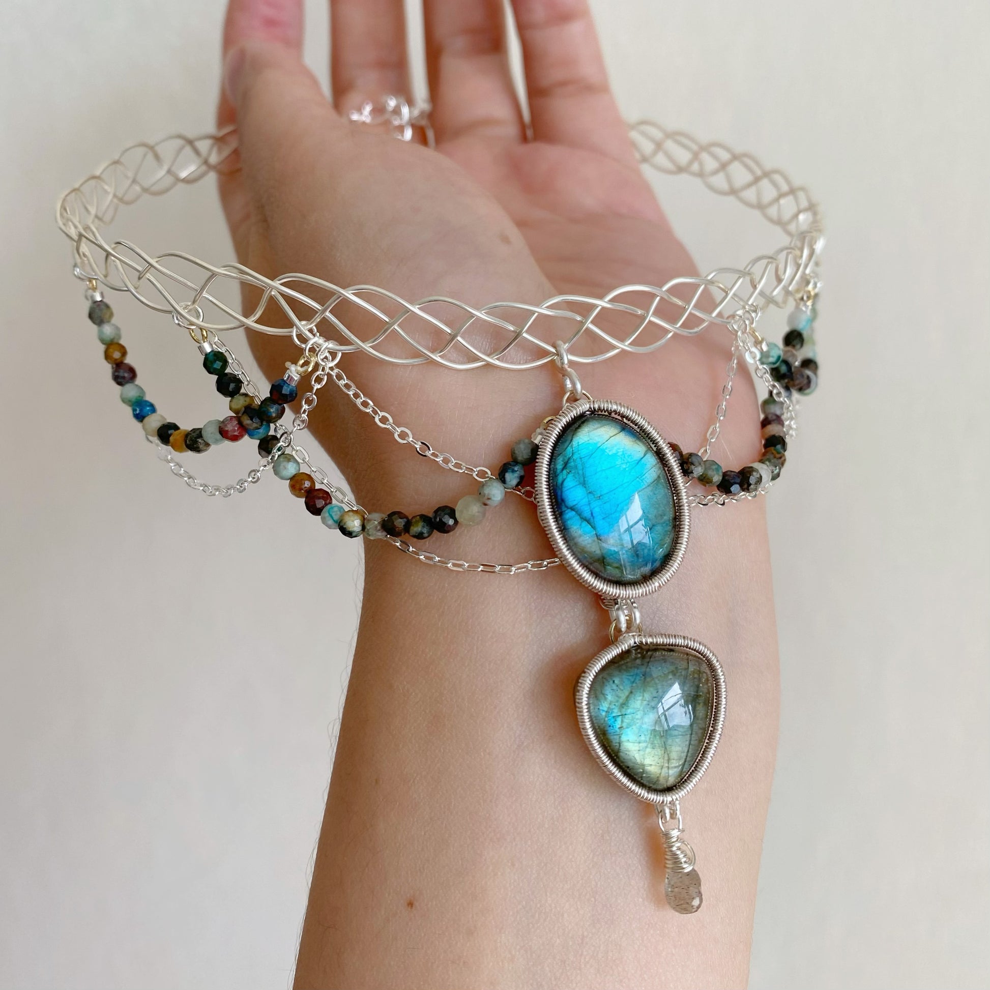 Labradorite choker 2025